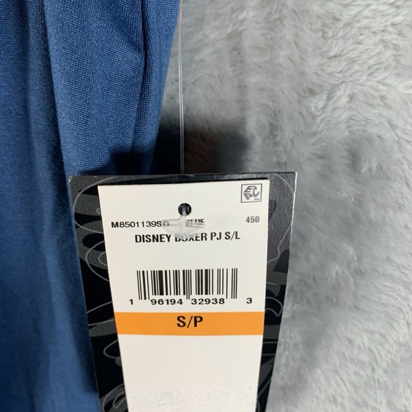 Disney Women's Tank Top S‎ Pajamas PJs Lounge Rainbow Graphic Blue NWT - Picture 7 of 10